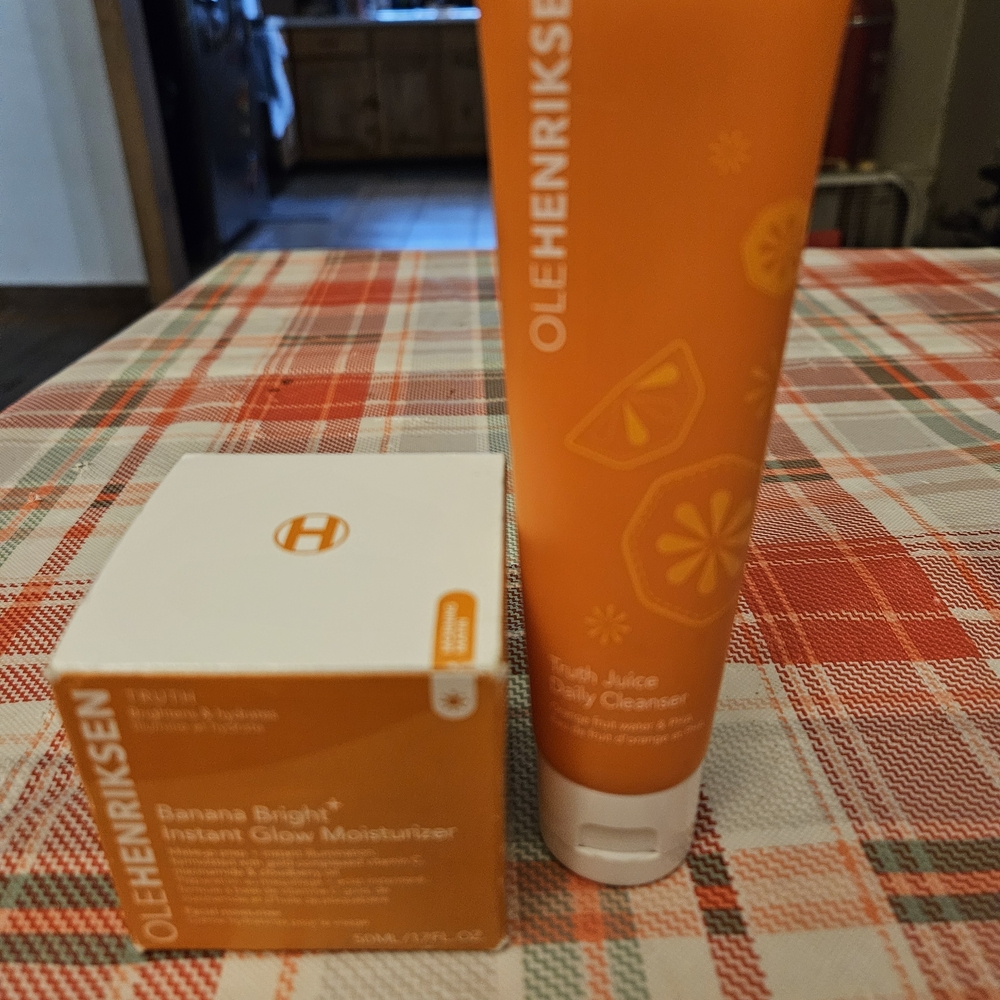 Ole Henriksen Brightening Cleanser & Moisturizer Duo NEW